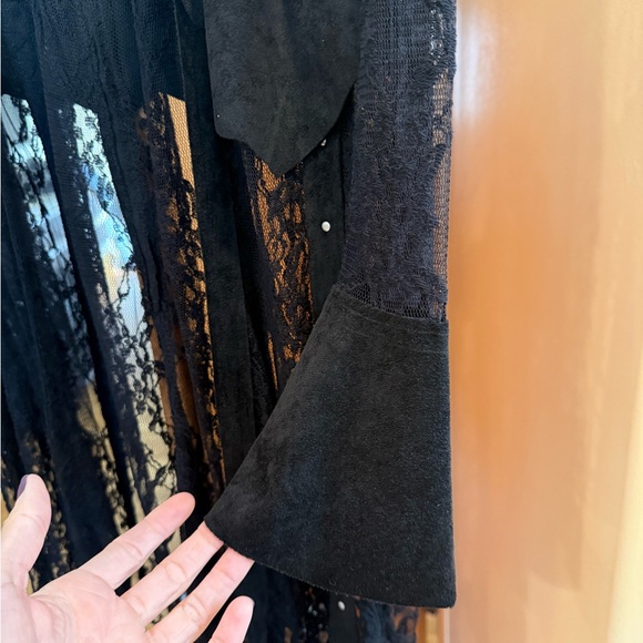 Vocal brand Stevie Nicks festival style sheer jacket - Picture 3 of 5